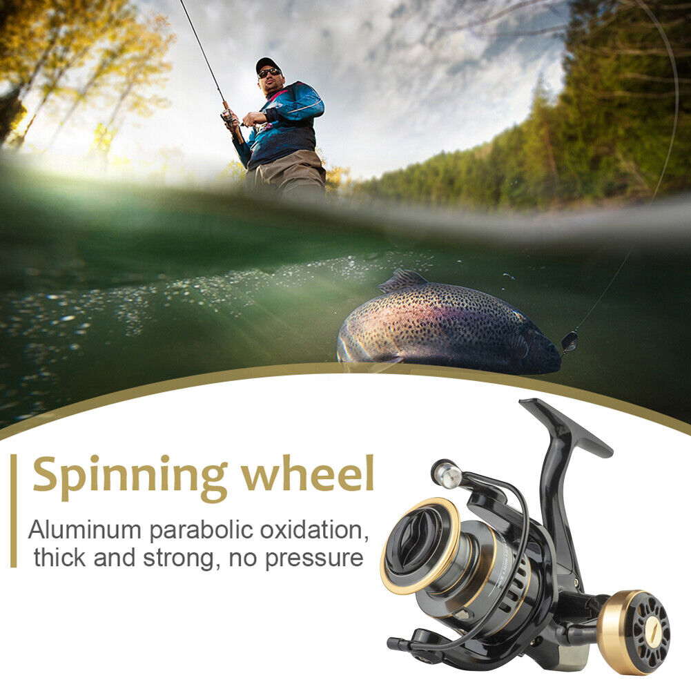 All-Metal Spinning Fishing Reel Fixed Spool Reel Fishing Tackle (HE-7000)