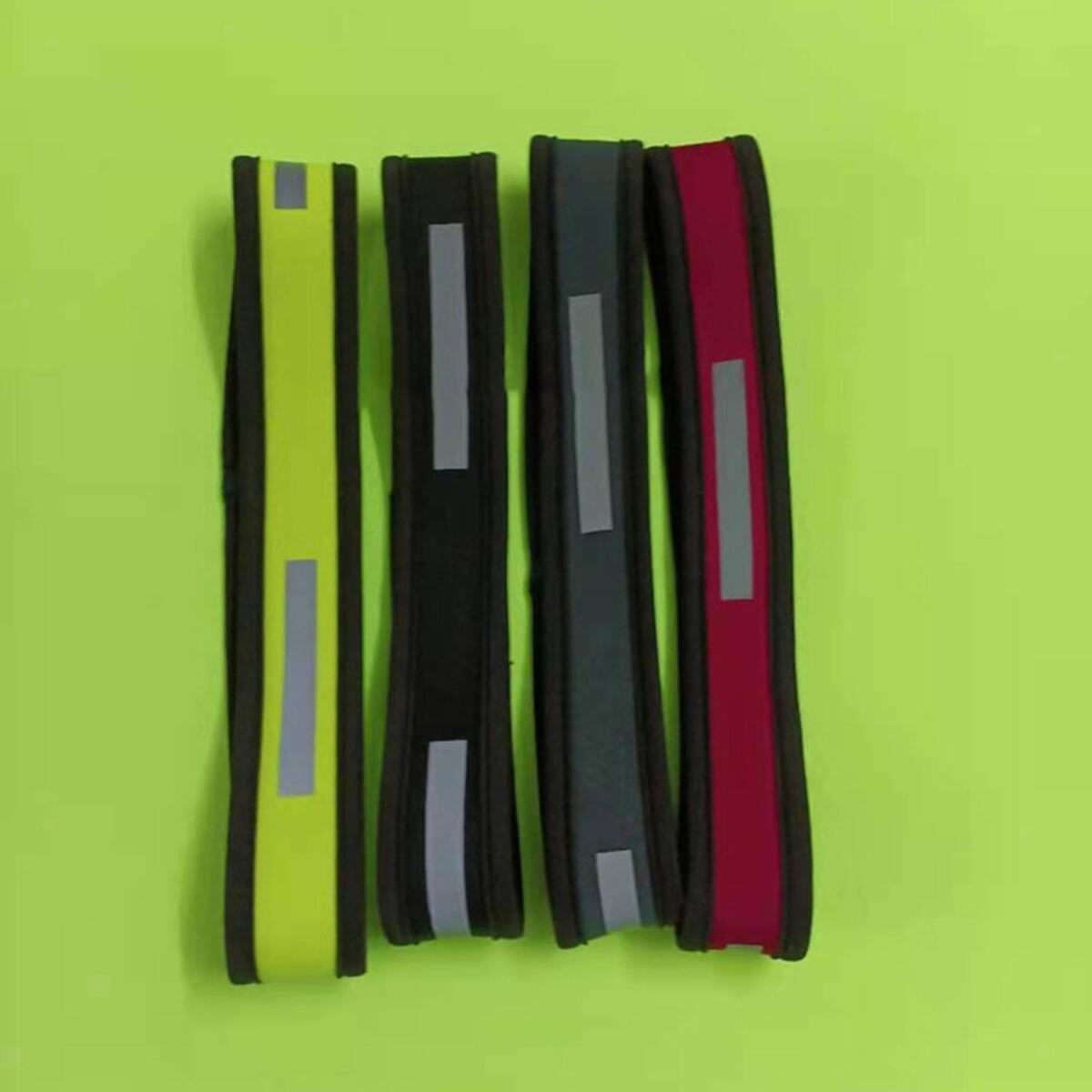 2Pack Reflective Sports Headband for Sports Softball Running Riding Workout