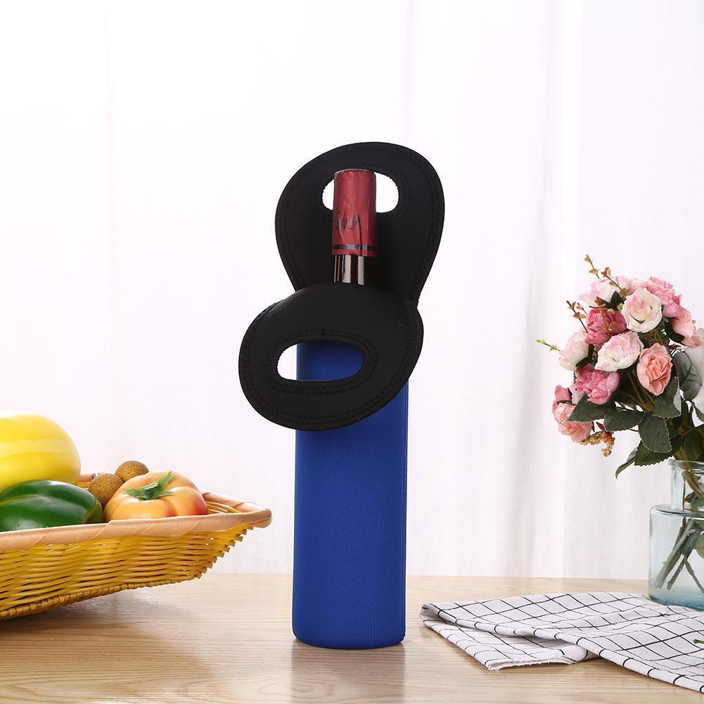 Outdoor Dust-proof Red Wine Bottle Cover Protective Sleeve (Royal Blue)
