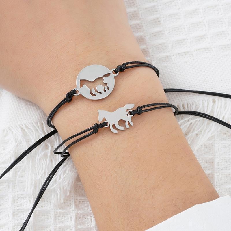 Mother Daughter Mommy & Me Horse Wish Bracelets Birthday Christmas Present Gift
