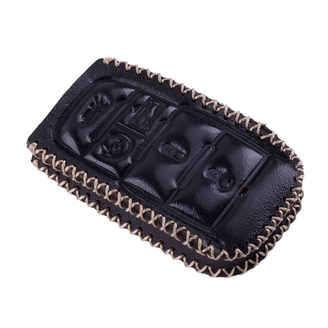 Leather Remote Smart Key Fob Cover Case Holder fit for Dodge RAM 1500 19-2021