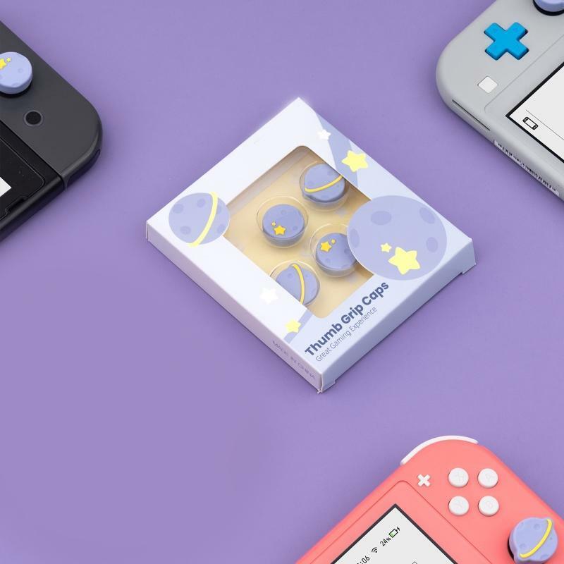 Cartoon Theme Thumb Stick Grip Cap Joystick Soft Protective Cover for Switch