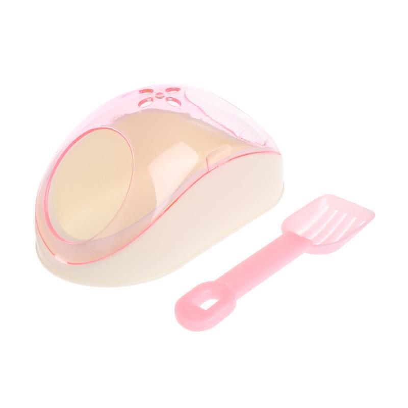 Hamster Sand Bath Critters Shower Bed Sand Container Bathtub for Small Animals