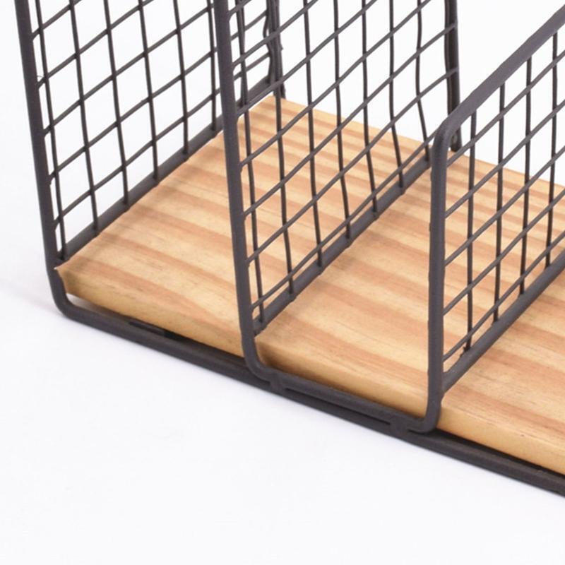 Multifunctional File Storage Holder for Office Tabletop Notebook Organizer Stand