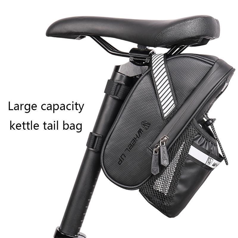 Large Capacity Bicycle Saddle Bag Water Proof Reflective Cycling Bag