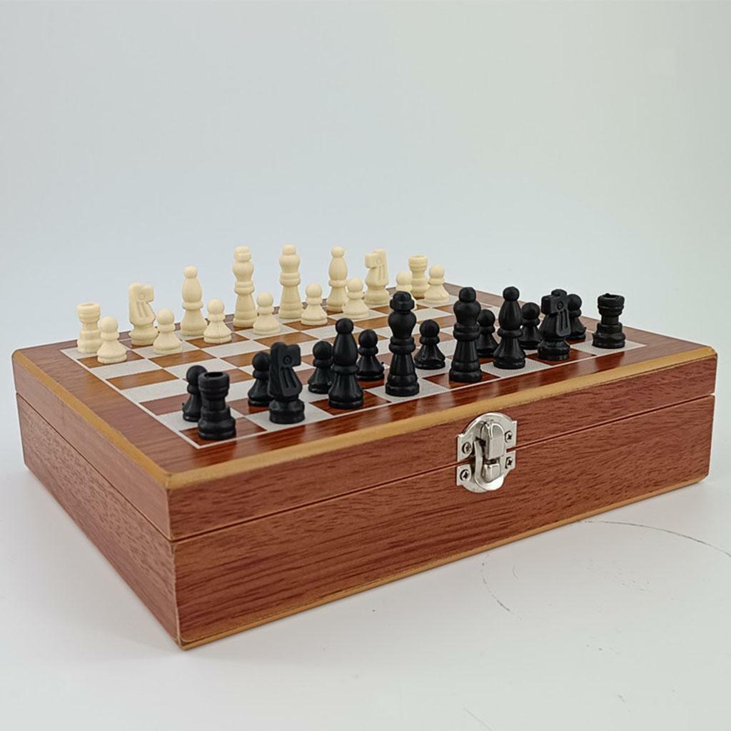International Chess and Dominoes Set Board  for Children Family