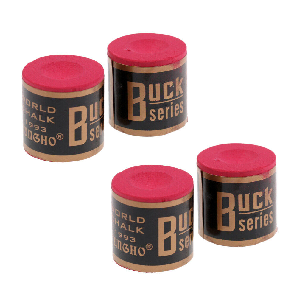 Pieces/Set Snooker Pool  Chalk Billiard Accessories Red