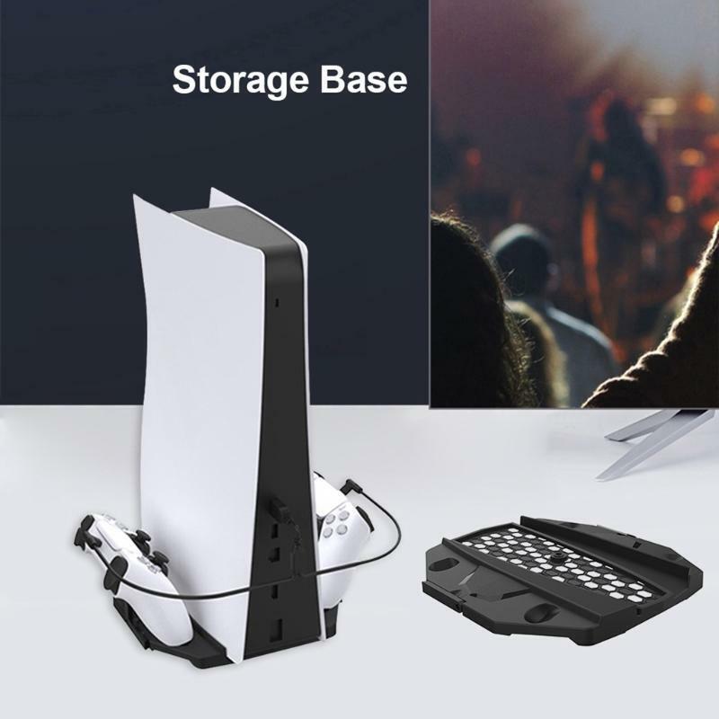 Multi-function Console Storage Bracket Holder Display Rack Compatible with PS5