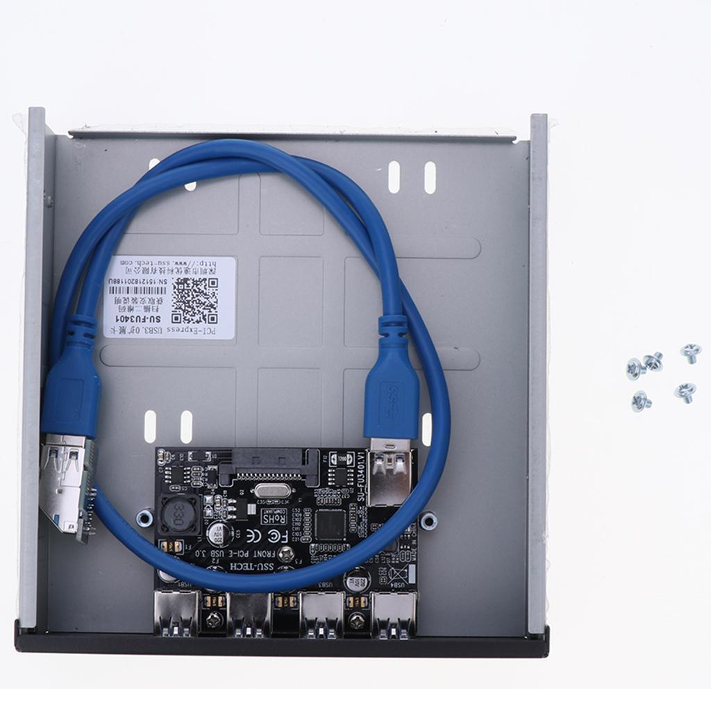 4Port PCI-e to USB 3.0 HUB   Expansion Card for Windows 7/8/8.1/10