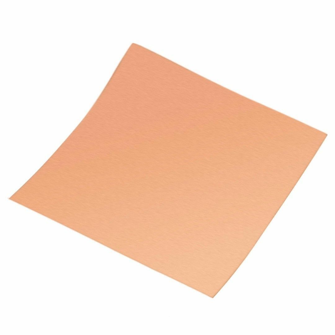 1pc 99.9% Pure Coppers Cu Sheet Thin Metal Foil Roll 0.1mm*100mm*200mm new