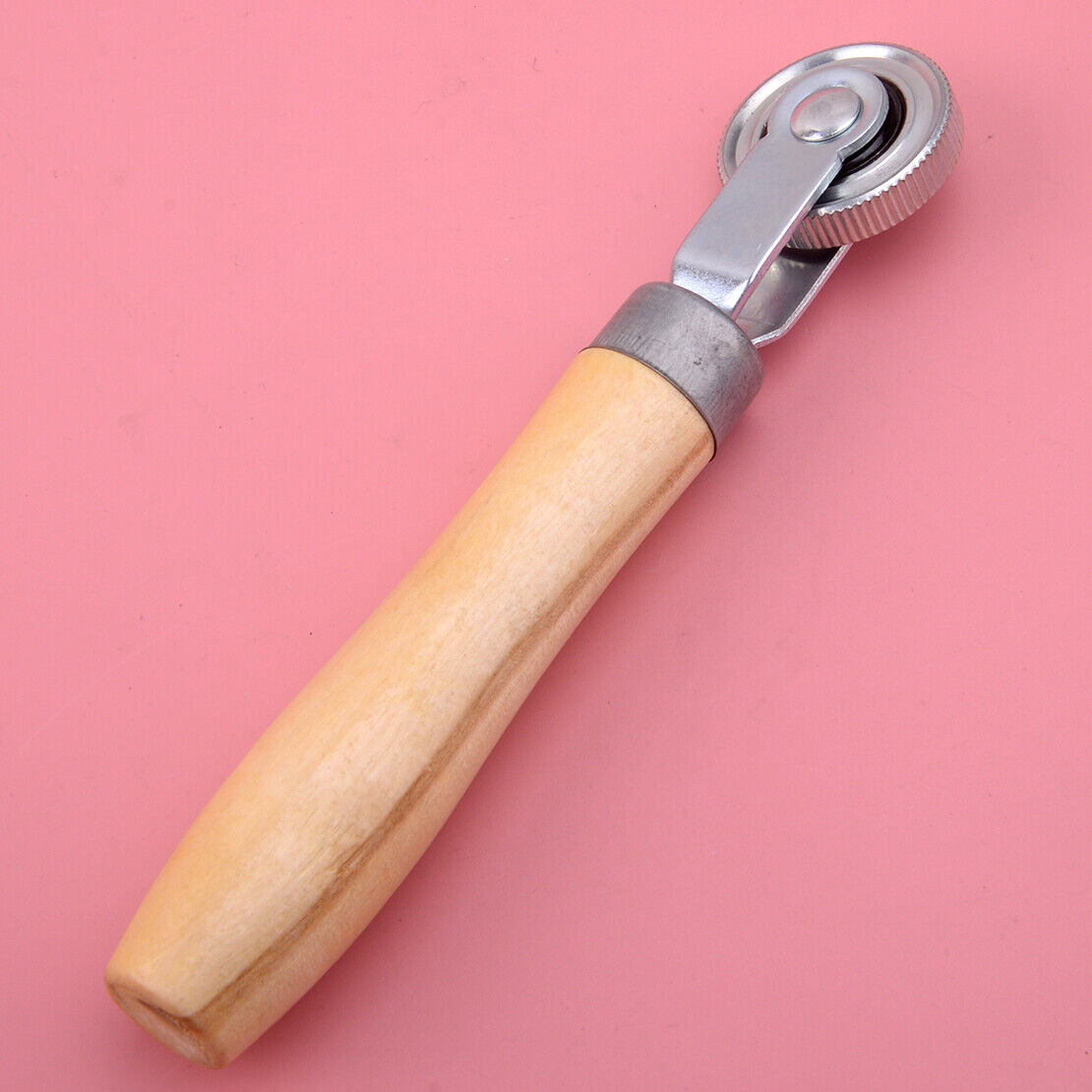 Car Wooden Handle Tire Patch Stitcher Tyre Patch Roller Bearing Ball