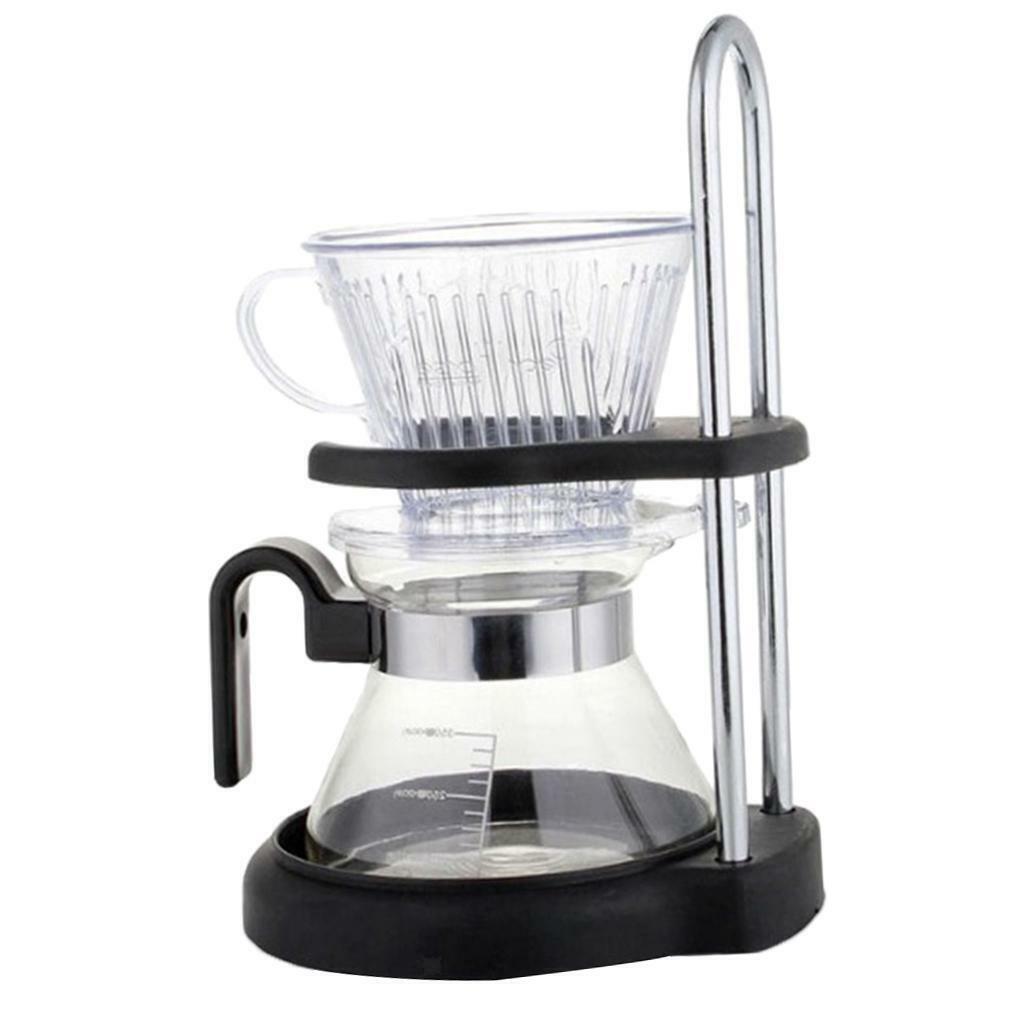 1 Set ABS Drip Coffee Maker Coffee Pot Coffee Filter for Coffee House