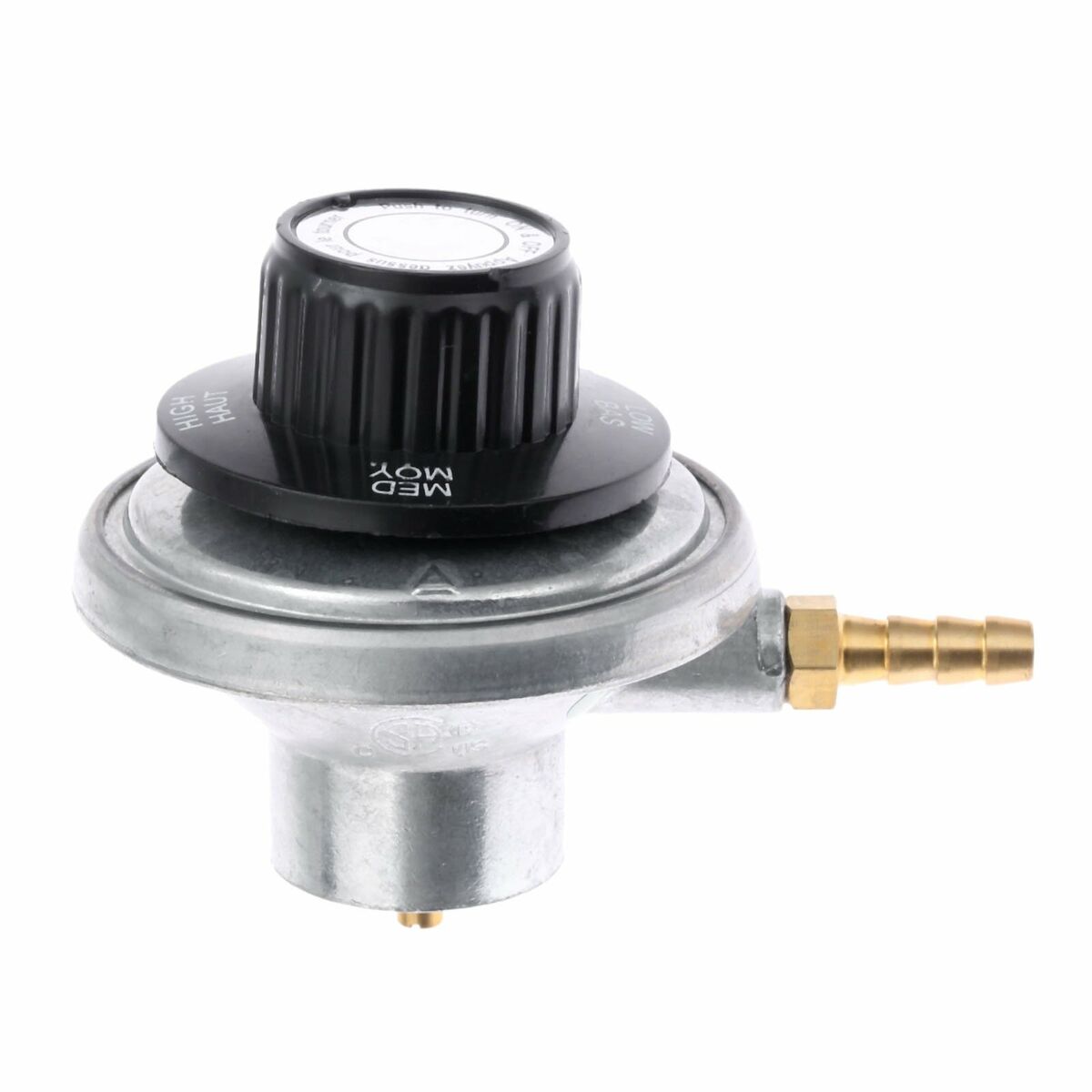 Propane Tank Low pressure Gas Regulator CSA Certified 1"-20 UNEF Inlet