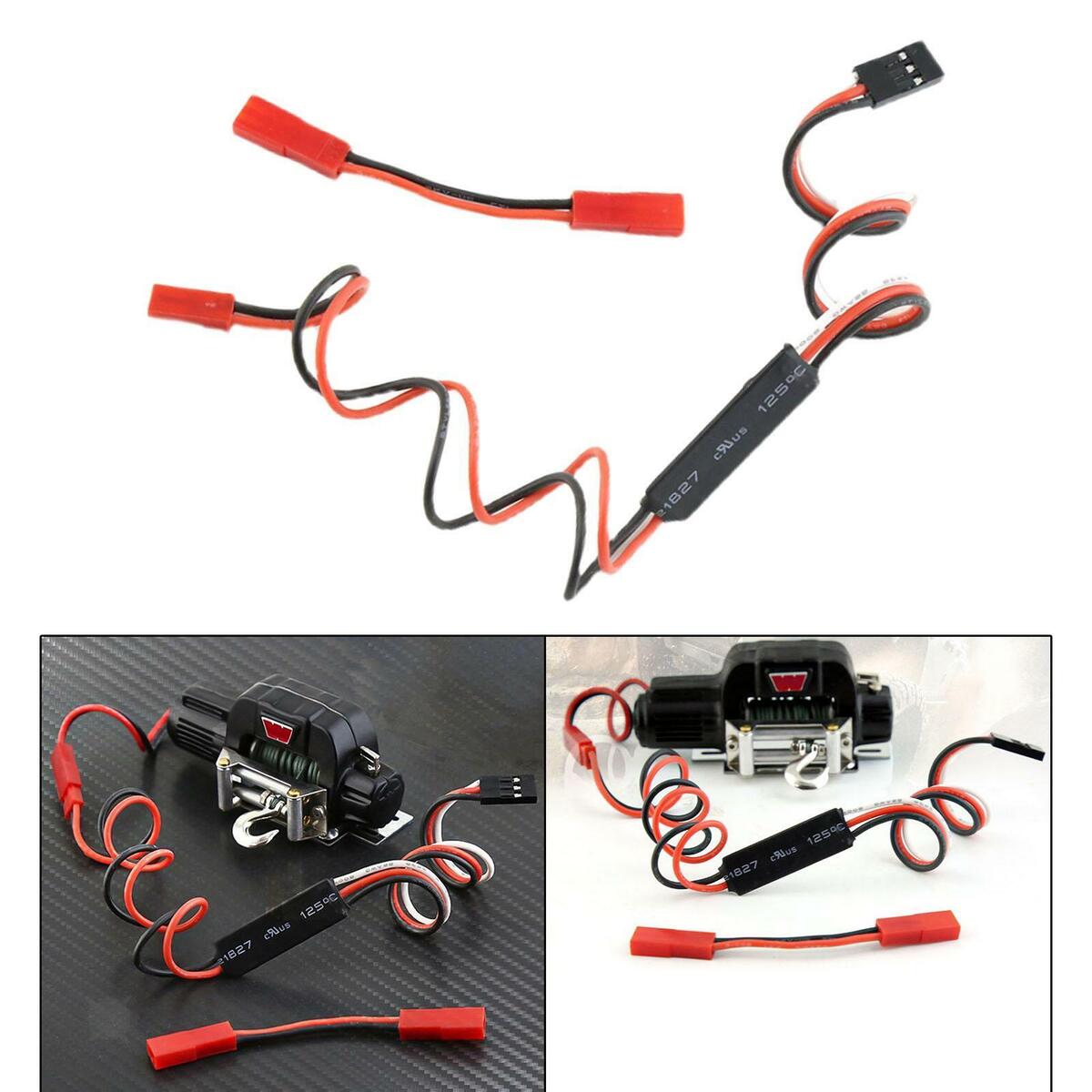 RC Car Winch Controller  1:10 Set for RC Car  Replaces Accessories