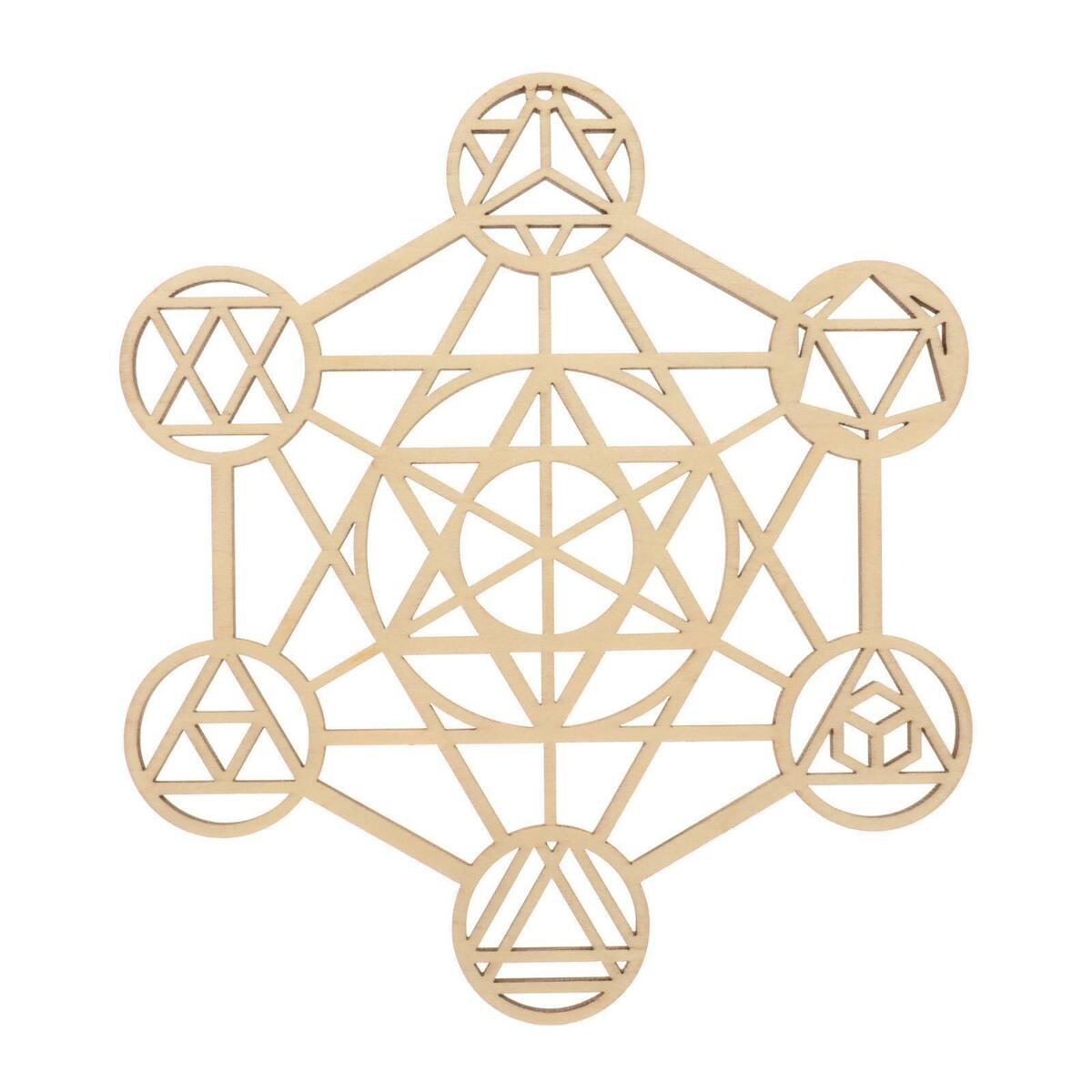 4x  Geometry Wall Sculptures  Slice Disc Hanging Decorations