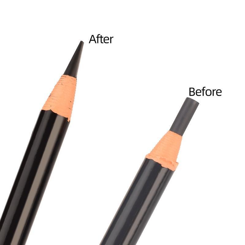 Semi-permanent Eyebrows Makeup Profiler Pen Duckbill-Shape Eyebrow Pencil Shaper
