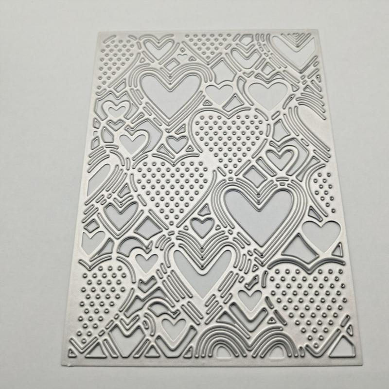 Love Heart Die-Cut Metal Die Cutting Mold Embossing Stencil for DIY Scrapbooking