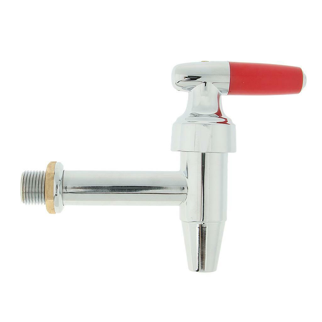 1/2" Water Faucet Water Dispenser Tap, Brass, -Plated