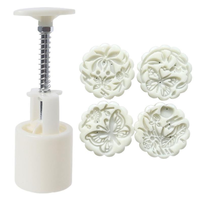 Cookie Stamps Moon Cake Maker Mid-Autumn Festival DIY Pastry Tool Moon Cake Mold