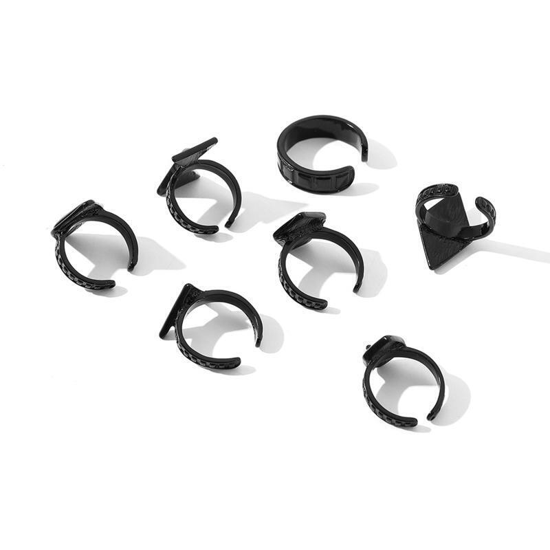 Adjustable Alloy Ring of Secret Repentance Ring Set Perfect Gift for Anime Lover
