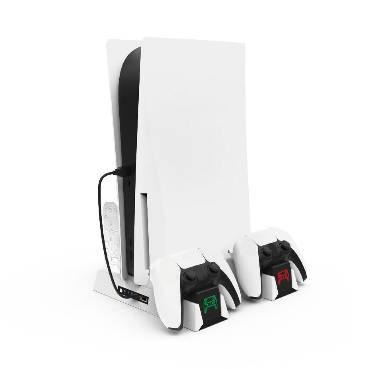 Vertical Stand with Cooling Fan Multifunctional for Playstation 5 Console