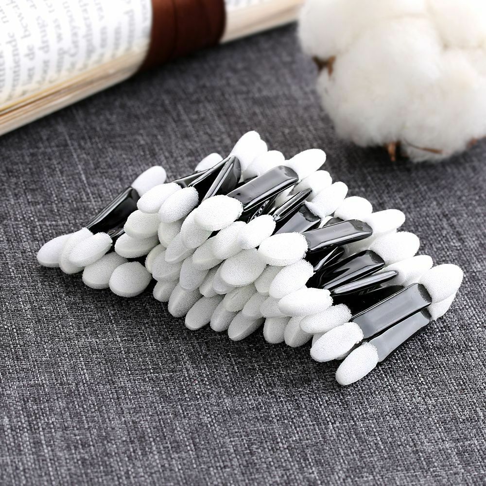 tool Disposable Professional Sponge Applicator Eyeshadow Brush Double Foam Head