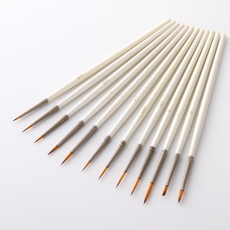 12 Pieces Premium Paint Brush Pro Paint Brush Ideal for DIY Decro Paint Acrylic