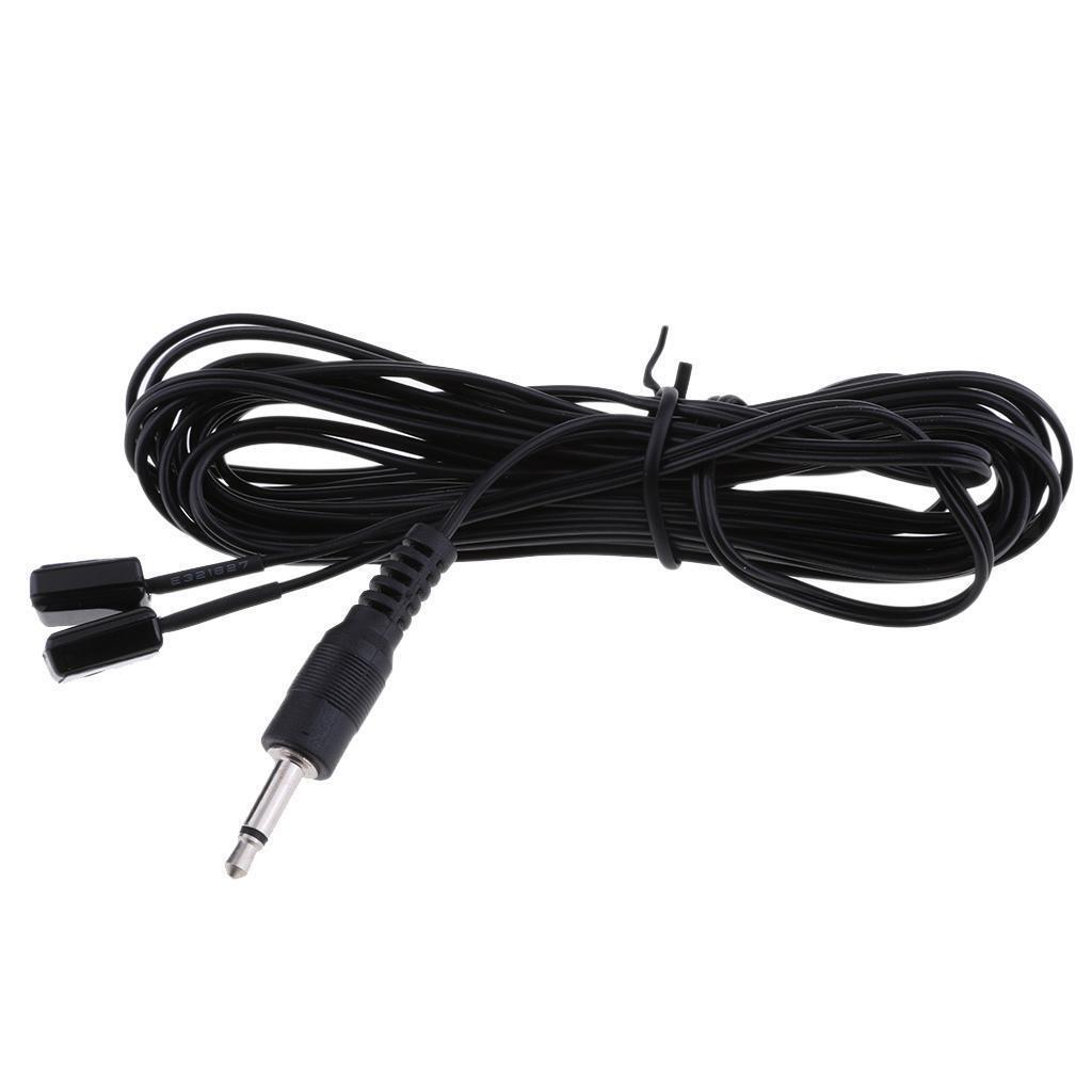 Premium 3 Meter IR  Cable 3.5mm Male to 2  Cable Television