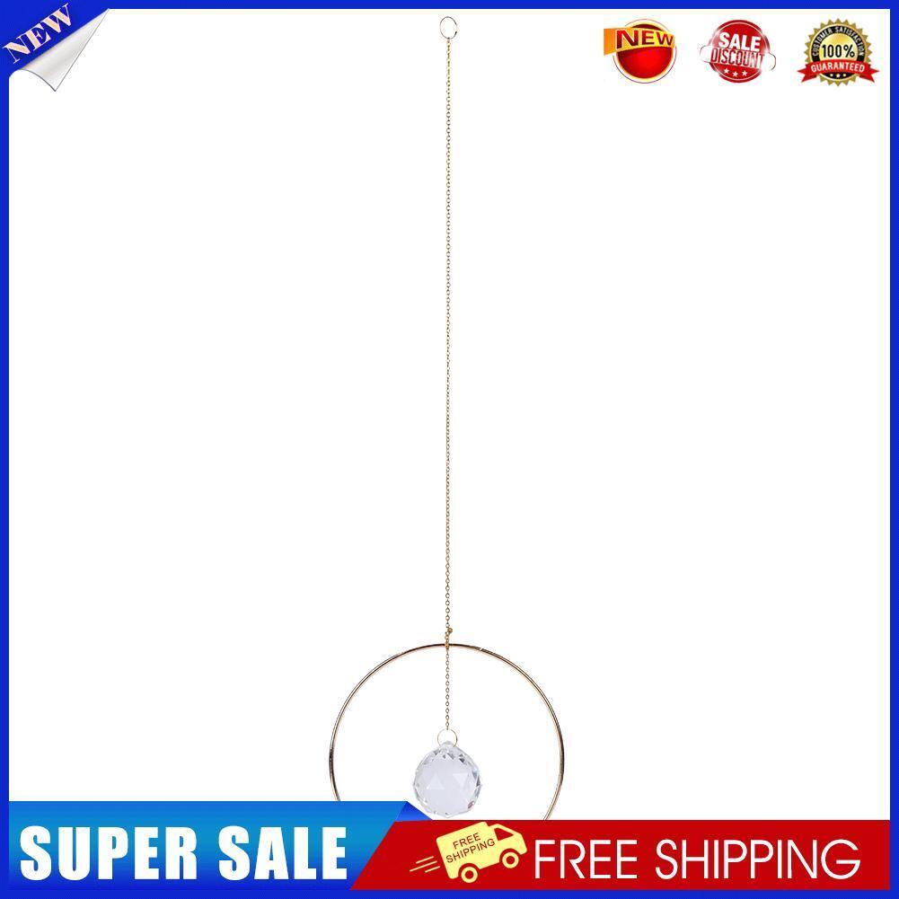 Crystal Prisms Wind Chimes Window Hanging Rainbow Chaser Garden Decorations