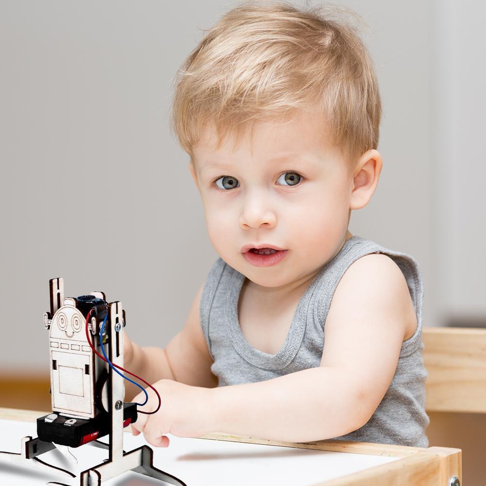 Electric Robot Science Experiment Material Package DIY Small Production Kit