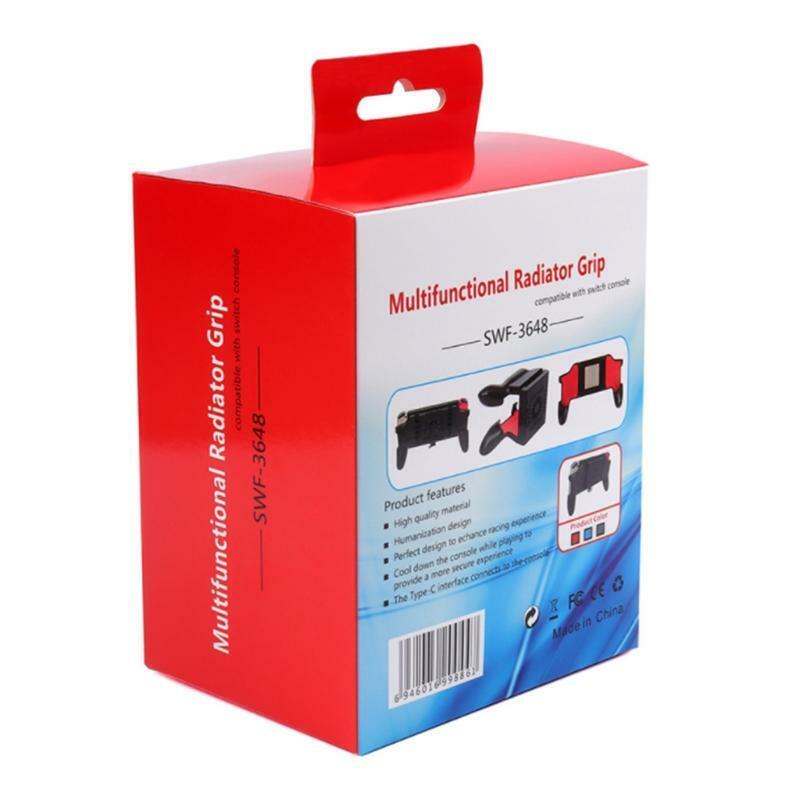 Host Cooling Charging Handle Integrated Grip Radiator for Switch & Switch OLED