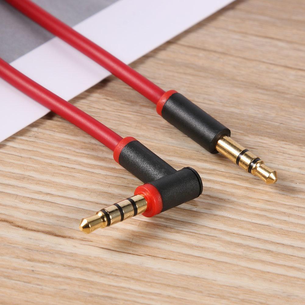 Replacement 3.5mm L Jack Audio Cable Cord Wire for Beats Solo HD Studio Pro