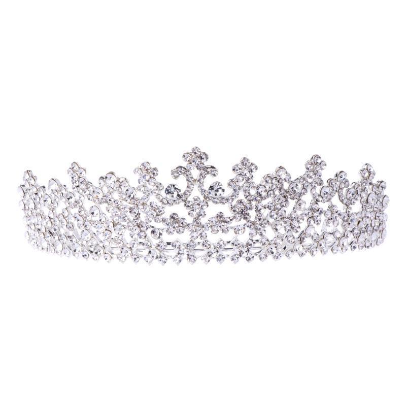 Wedding Bridal Rhinestone Hair Headband Crown Tiara Prom Pageant Engagement Gift