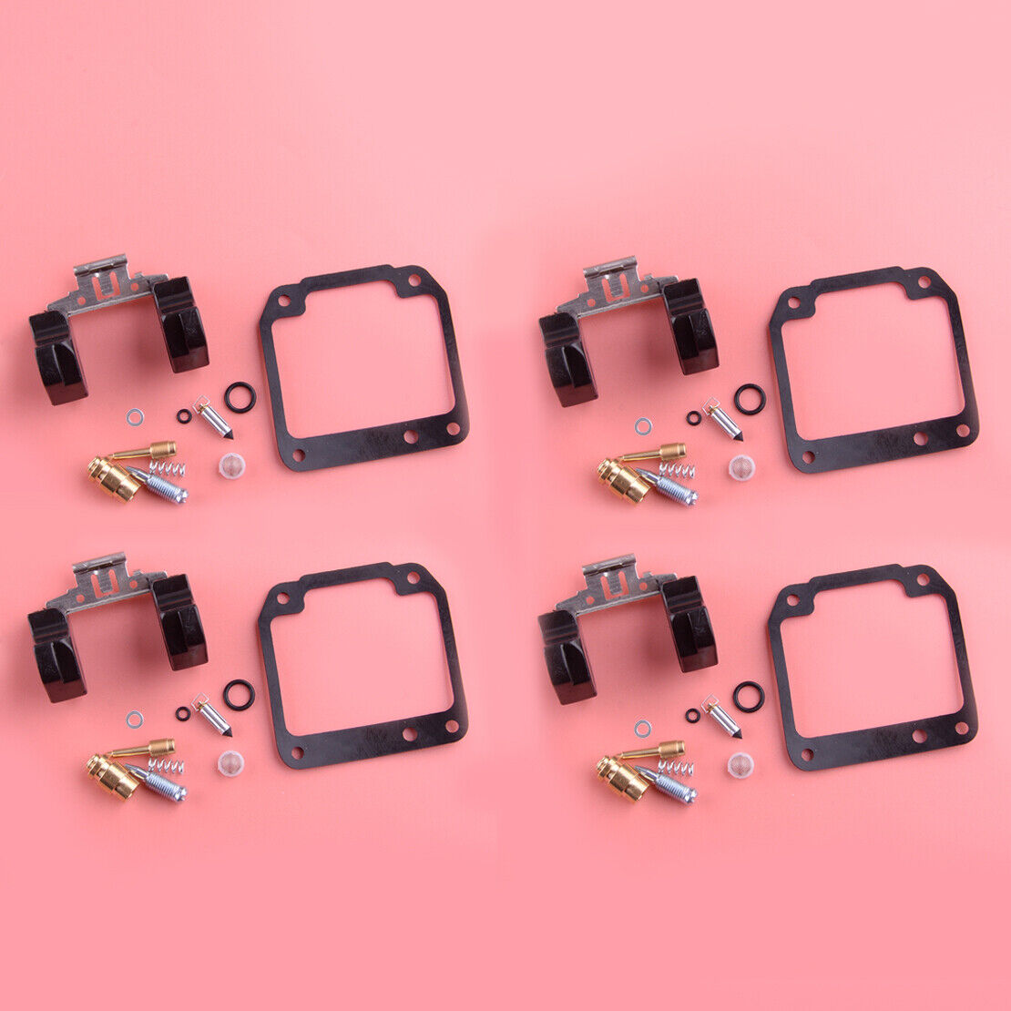4X Carburetor Carb Float Repair Rebuild Kit Fit For Yamaha FZ600 Radian YX600