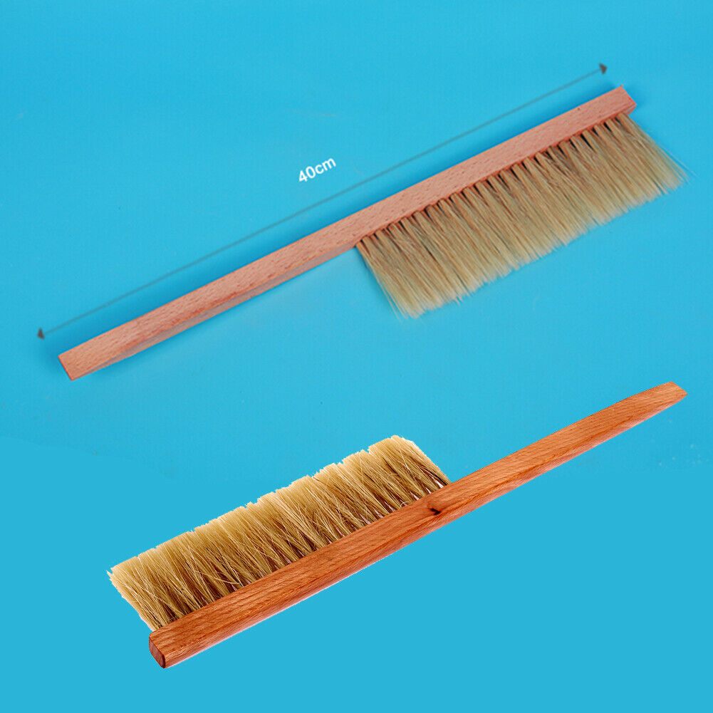 Beekeeping Tools Yellow Wood Bee Sweep Brush Pig's Bristles Bee Brushes