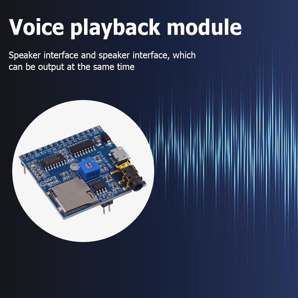 Voice Playback Module MP3 Trigger Amplifier Module Voice Broadcast Device