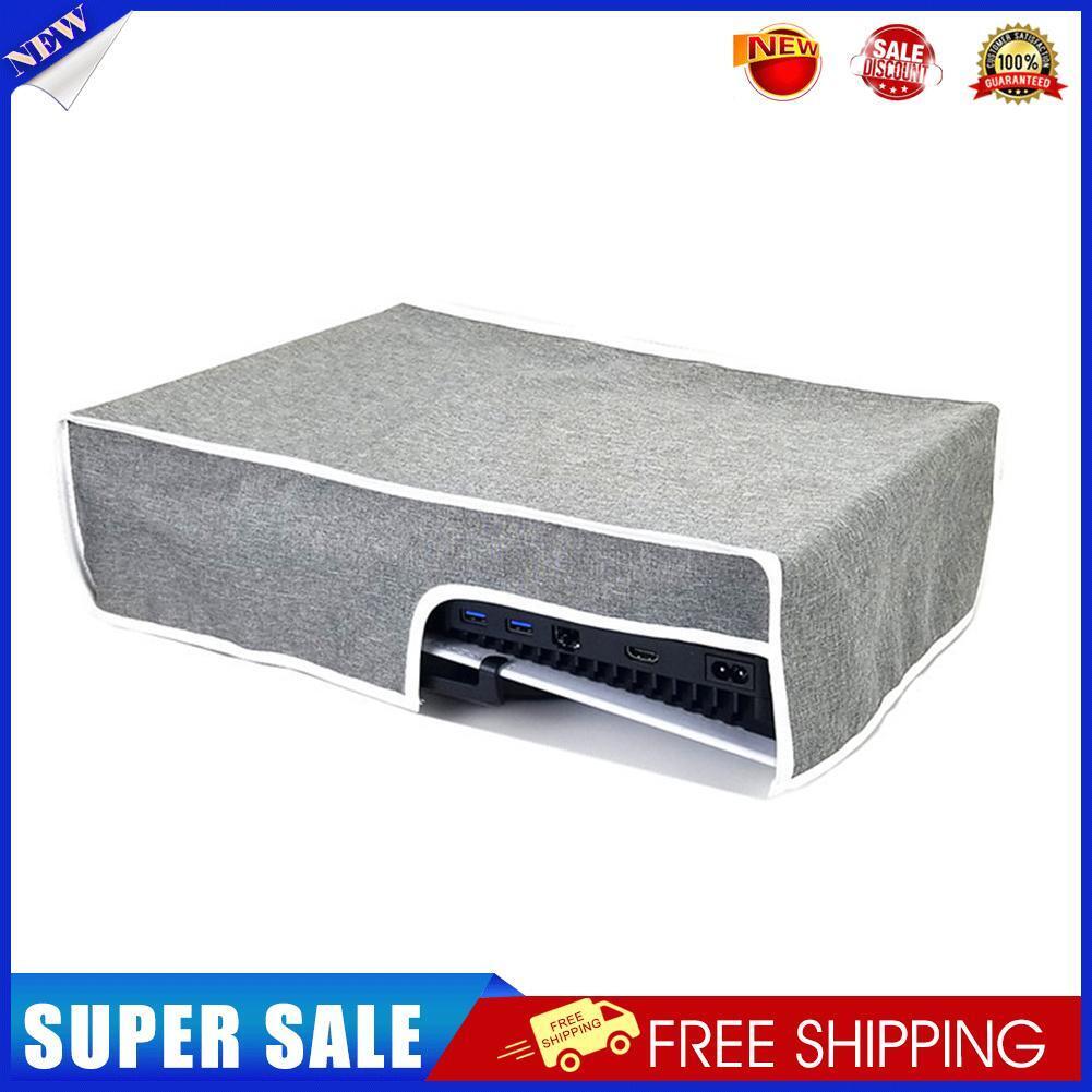 Dust Proof Cover for PS5 Console Protector Case (Horizontal Ant Cloth Grey)