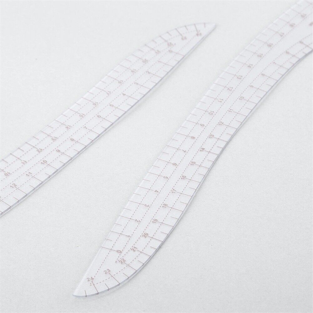 Sewing Tools Plastic Curve Ruler Styling Design Ruler French Curve Comma Shaped