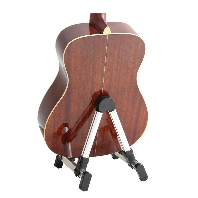 Aluminum Alloy A-Frame Universal Folding Acoustic Guitar Bass Floor Stand