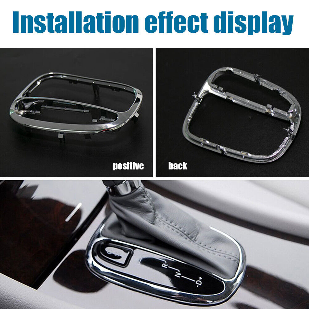 Chromed Center Shifter Trim Cover Bezel for Mercedes Benz W203 Before 2007