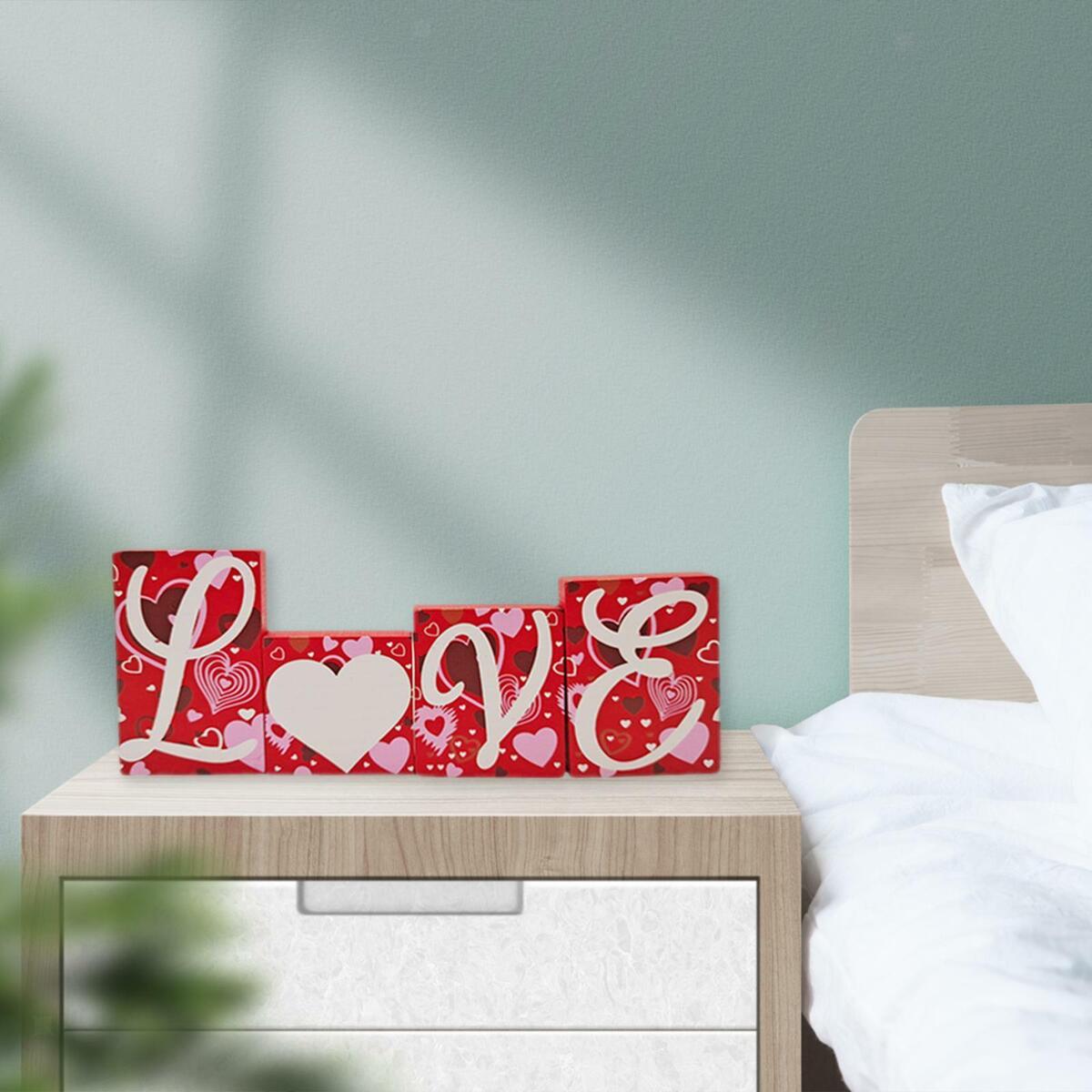 4x  Sign Romantic Gifts for Man   Husband Dinner Table Decor