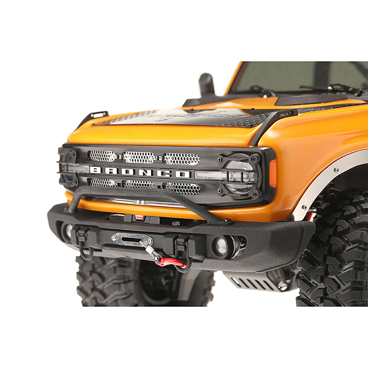 Front Bumper Light for 1:10 RC Crawler Axial SCX10 JEEP Trx-4 BRONCO Accessories
