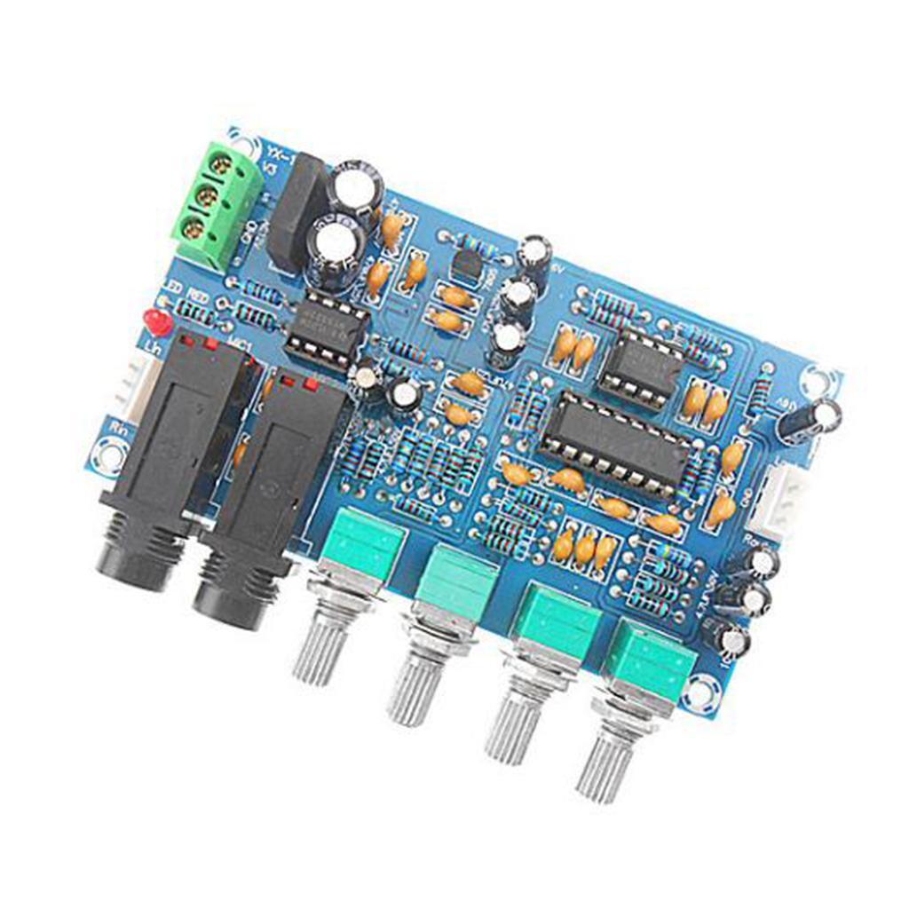 YX-1979 K Song Microphone Amplifier Board  Parts Components Set