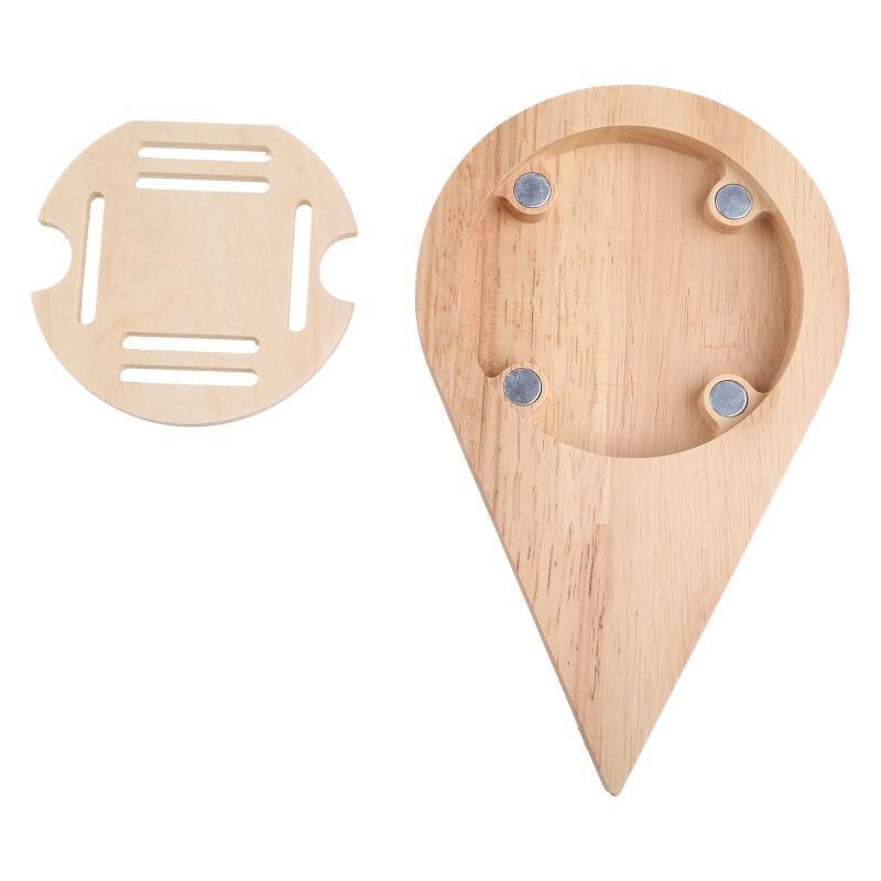 Wall Hang Medal Rack Magnetic Display Holder Removable Lid Self-adhesive Stand