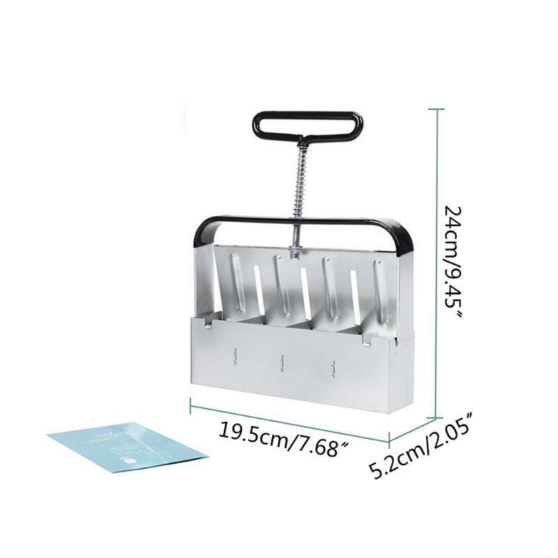 Hand-held Mini 4 Soil Blocker 2" With New Handle Soil Block Maker Garden Tool