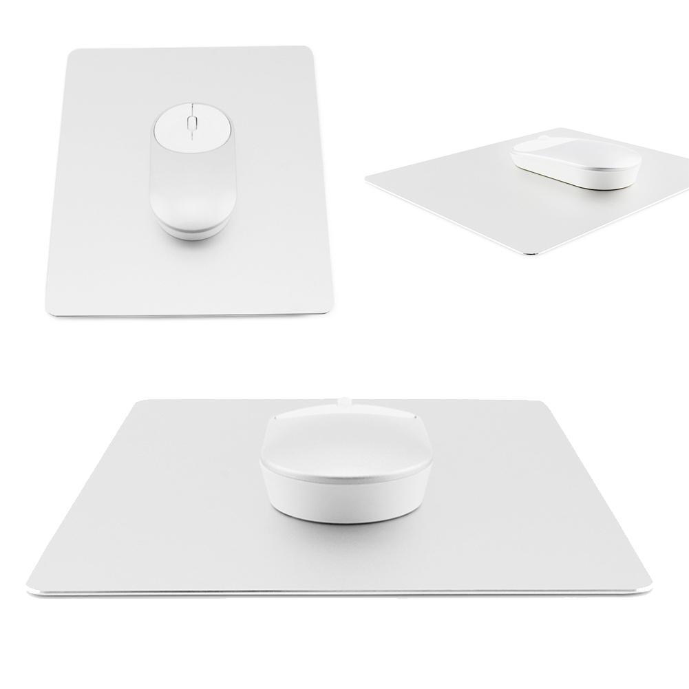 Aluminum Alloy Metal Grinding Mouse Pad Anti Slip Gaming Mousepad for PC