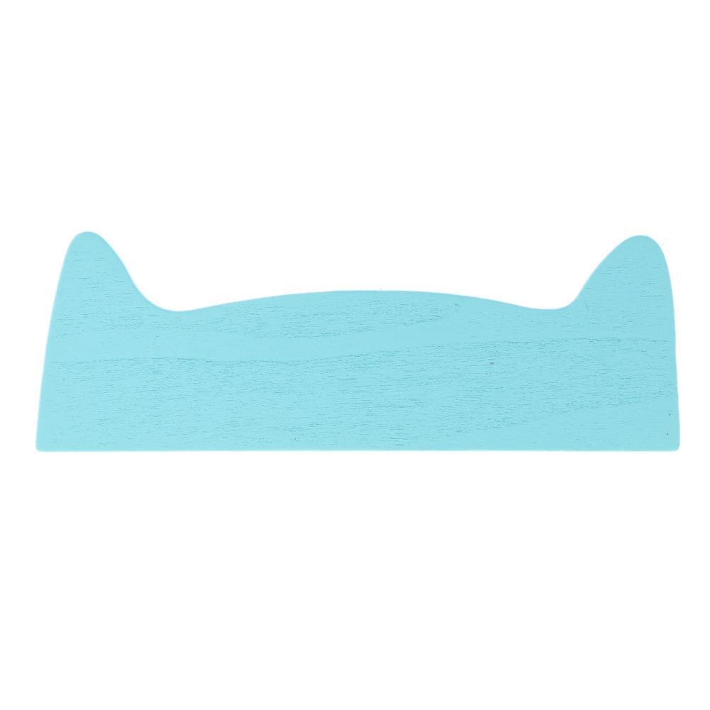 15cm Cute Cartoon Cat Wood Parallel Straight Ruler Stationery for Painting