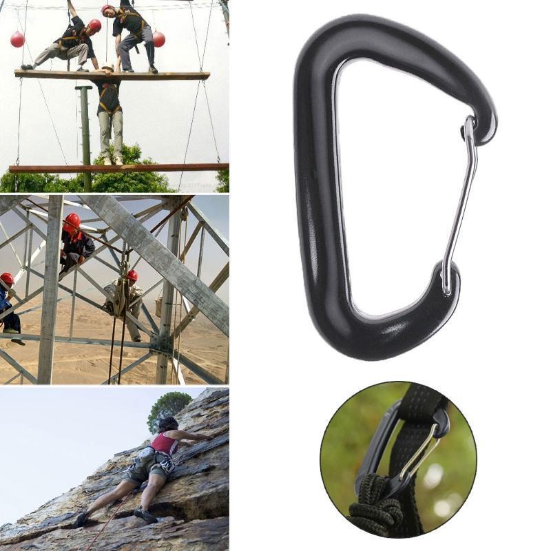 Aviation Aluminum Carabiner Clips  Caribeaner for Hammocks,  Dog Leash & Harness