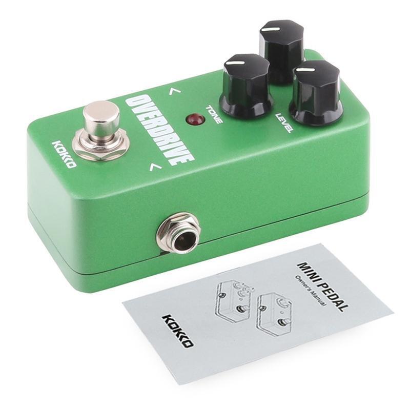 Mini Pedal Guitar Effect Processor Fully Analog Circuit Device for Instrument