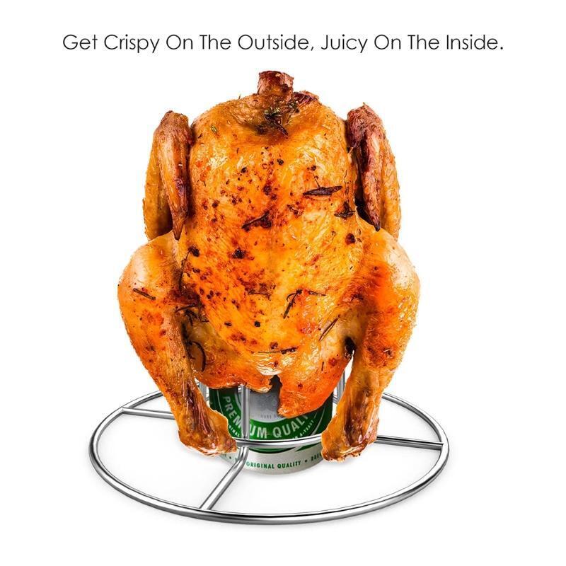 Barbecue Chicken Holder Frame for Grill Rack & Smoker Household Cooking Supply